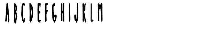 ZP Black Death Bold Font UPPERCASE