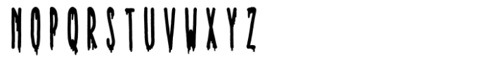 ZP Black Death Bold Font UPPERCASE