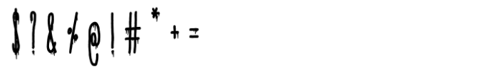 ZP Black Death Regular Font OTHER CHARS