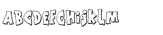 ZP Blarney Stone 3 d Condensed FONT