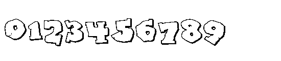 ZP Blarney Stone 3 d Expanded Font OTHER CHARS