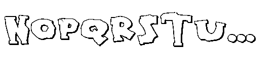 ZP Blarney Stone 3 d Expanded Font UPPERCASE