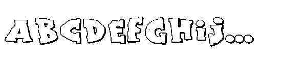ZP Blarney Stone 3 d Expanded FONT