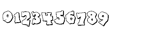 ZP Blarney Stone 3 d Font OTHER CHARS