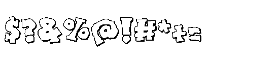 ZP Blarney Stone 3 d Font OTHER CHARS