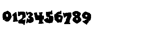 ZP Blarney Stone Regular Font OTHER CHARS