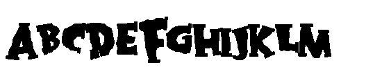 ZP Blarney Stone Regular Font UPPERCASE