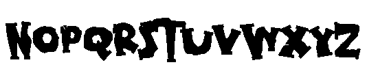 ZP Blarney Stone Regular Font UPPERCASE