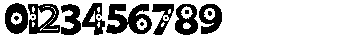 ZP Bobotie Blooms Condensed Font OTHER CHARS