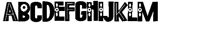 ZP Bobotie Blooms Condensed Font UPPERCASE