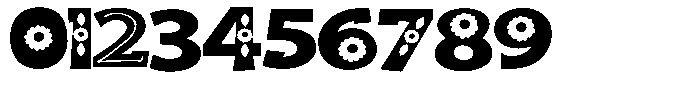 ZP Bobotie Blooms Expanded Font OTHER CHARS