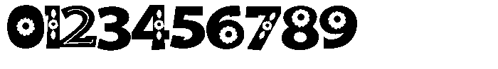 ZP Bobotie Blooms Regular Font OTHER CHARS
