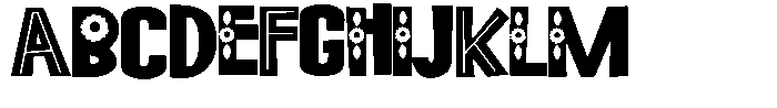 ZP Bobotie Blooms Regular Font UPPERCASE