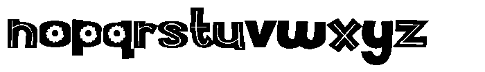 ZP Bobotie Blooms Regular Font LOWERCASE