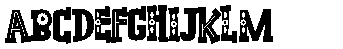 ZP Bobotie Blooms Too Condensed Font UPPERCASE