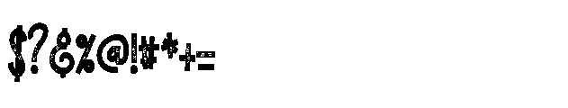 ZP Bootlegger Berry Condensed Font OTHER CHARS