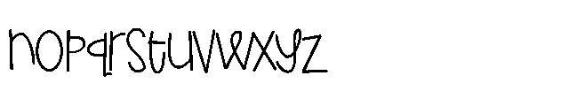 ZP Bootlegger Berry Print Font LOWERCASE