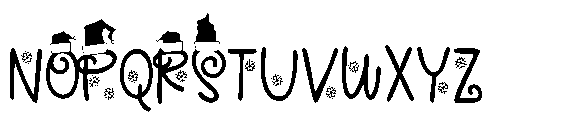 ZP Cherry Merry Condensed Font UPPERCASE
