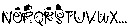 ZP Cherry Merry Expanded Font UPPERCASE