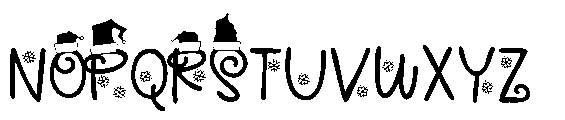 ZP Cherry Merry Regular Font UPPERCASE
