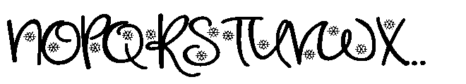 ZP Cherry Merry Script Expanded Font UPPERCASE