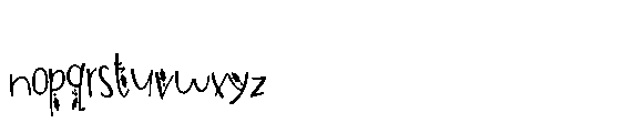 ZP Christmas Cow Print Condensed Font LOWERCASE