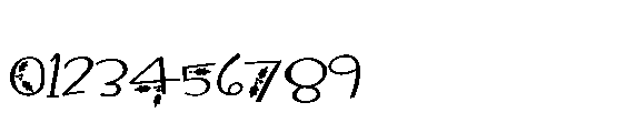ZP Christmas Cow Print Expanded Font OTHER CHARS