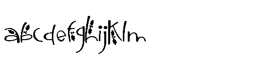 ZP Christmas Cow Print Expanded FONT