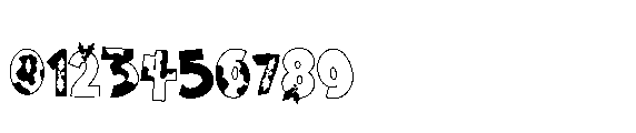 ZP Christmas Cow Regular Font OTHER CHARS