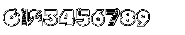 ZP Clippys ZP Clippy 3 D Font OTHER CHARS