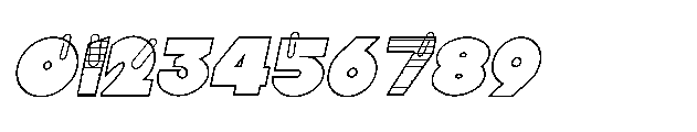 ZP Clippys ZP Clippy Italic Font OTHER CHARS