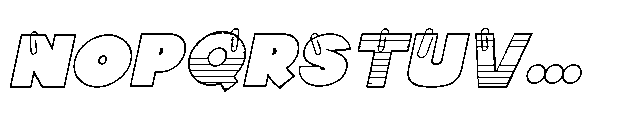 ZP Clippys ZP Clippy Italic Font UPPERCASE