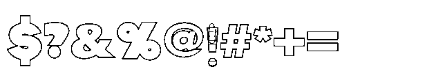ZP Clippys ZP Clippy Regular Font OTHER CHARS