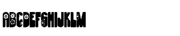 ZP Copacetic Spring Condensed Font UPPERCASE