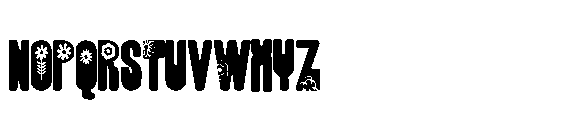 ZP Copacetic Spring Condensed Font UPPERCASE