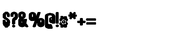 ZP Copacetic Spring Regular Font OTHER CHARS