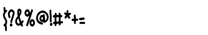 ZP Dapplegrim Condensed Bold Font OTHER CHARS