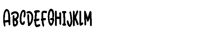 ZP Dapplegrim Condensed Bold Font UPPERCASE