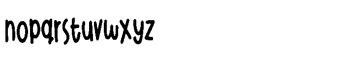 ZP Dapplegrim Condensed Bold Font LOWERCASE