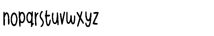 ZP Dapplegrim Condensed Demi Bold Font LOWERCASE
