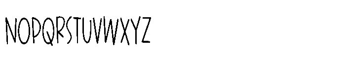 ZP Dapplegrim Condensed Font UPPERCASE