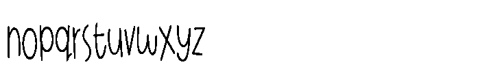 ZP Dapplegrim Condensed Font LOWERCASE