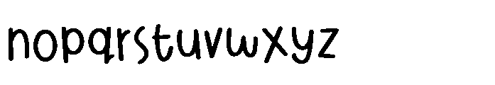 ZP Dapplegrim Expanded Demi Bold Font LOWERCASE