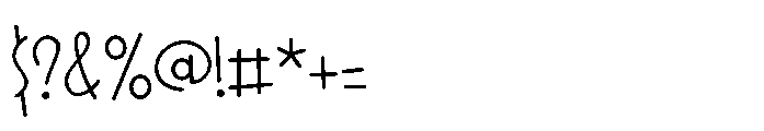 ZP Dapplegrim Regular Font OTHER CHARS
