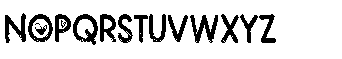 ZP Devoted Scribble Dark Condensed Font UPPERCASE