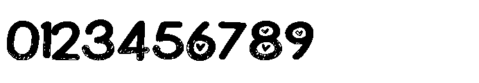 ZP Devoted Scribble Dark Expanded Font OTHER CHARS