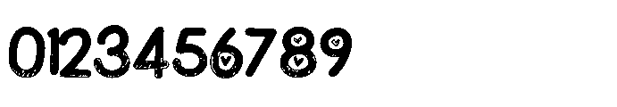 ZP Devoted Scribble Dark Font OTHER CHARS