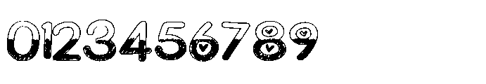 ZP Devoted Scribble Expanded Font OTHER CHARS