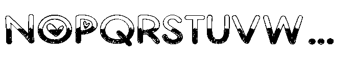 ZP Devoted Scribble Expanded Font UPPERCASE