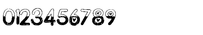 ZP Devoted Scribble Regular Font OTHER CHARS